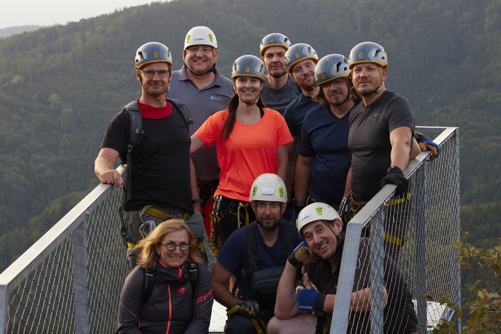 Grow2FIT colleagues together at the goodbye summer party